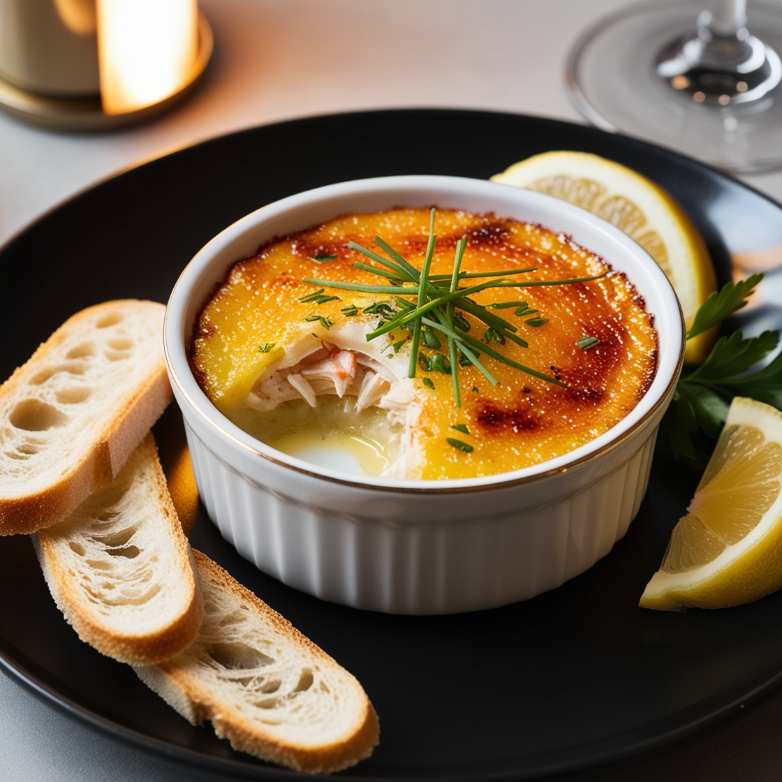 Crab Brulee Recipe