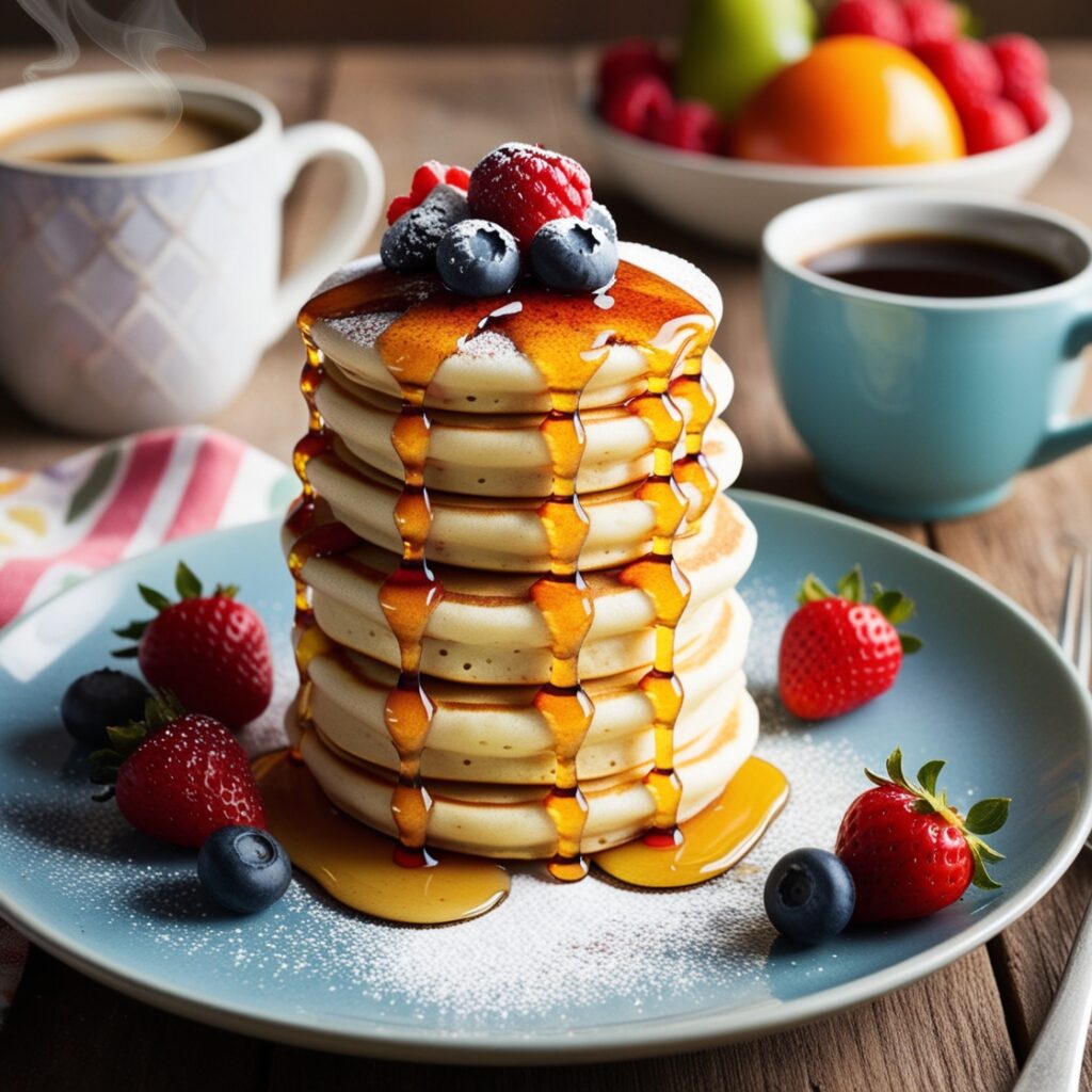 mini pancakes
