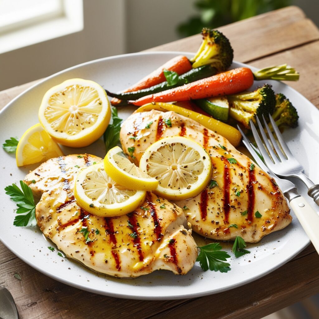 Grilled Lemon Pepper Chicken