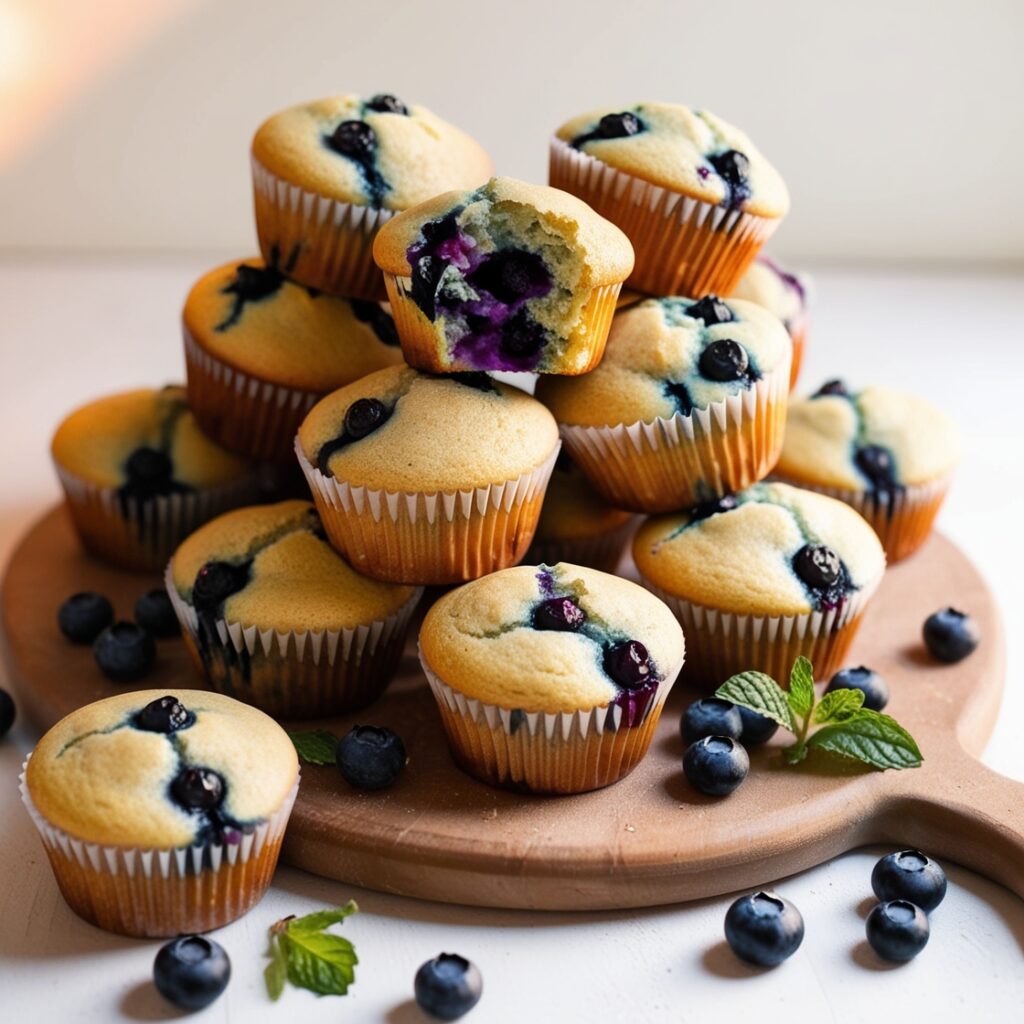 Protein Blueberry Muffins