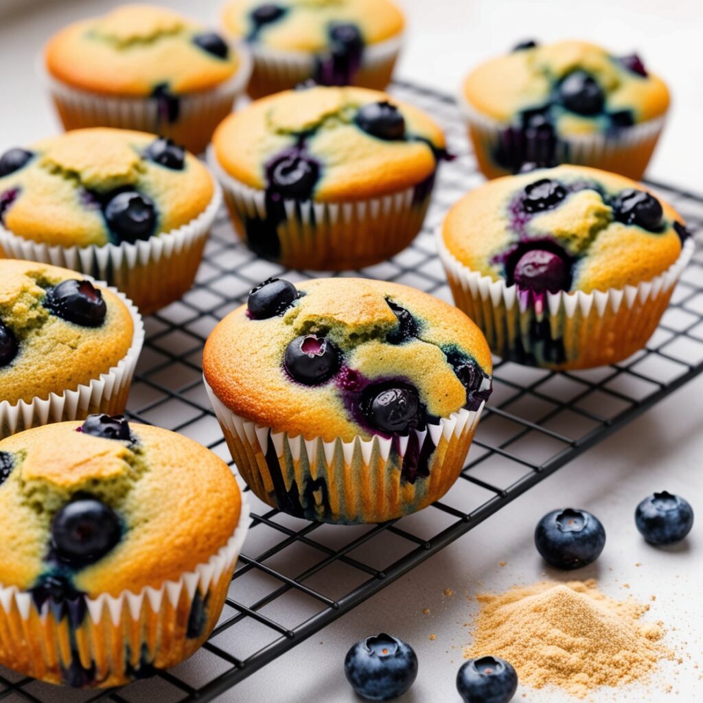 Protein Blueberry Muffins