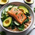 Salmon bowl