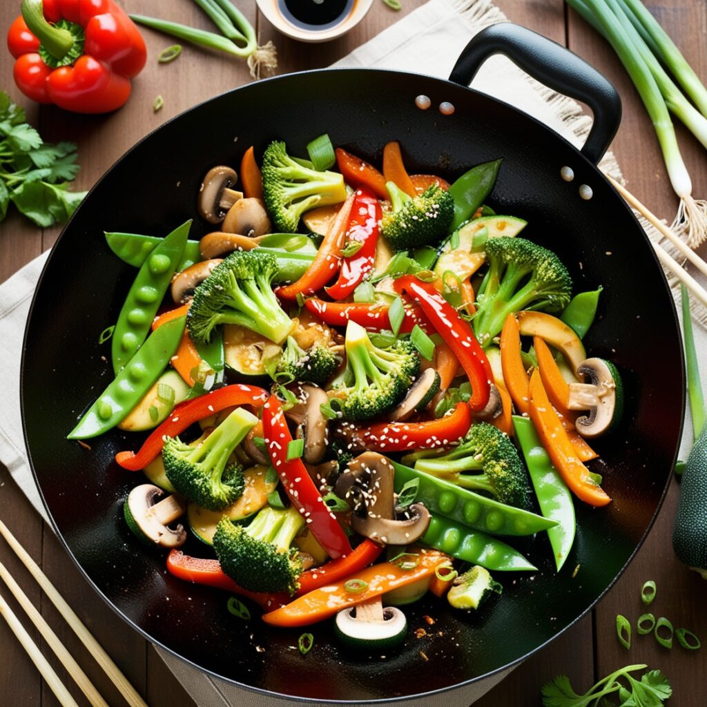 cheap lunch vegetable stir-fry