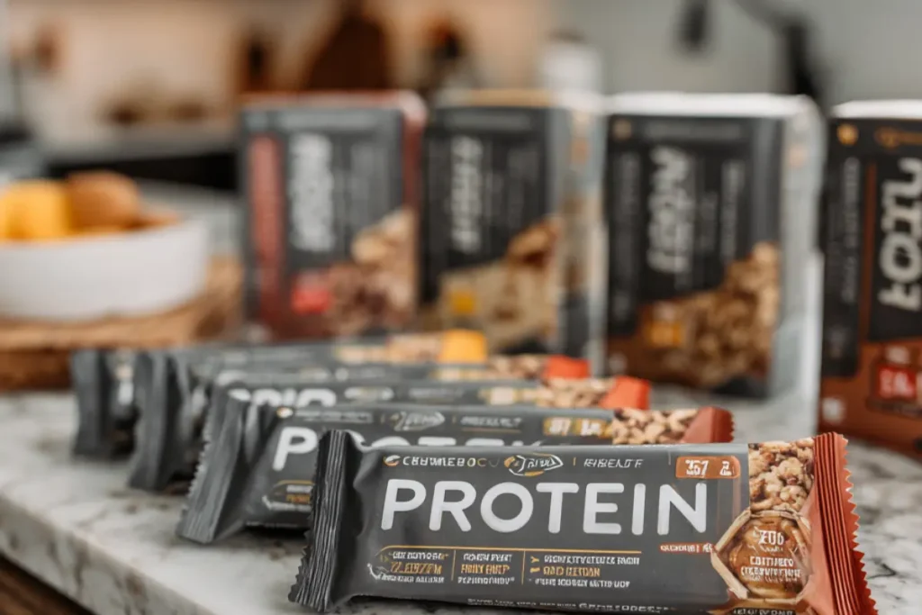 high protein granola brands side by side